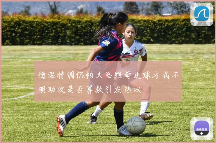 德温特调侃帕夫洛维奇进球方式不明助攻是否算数引发热议